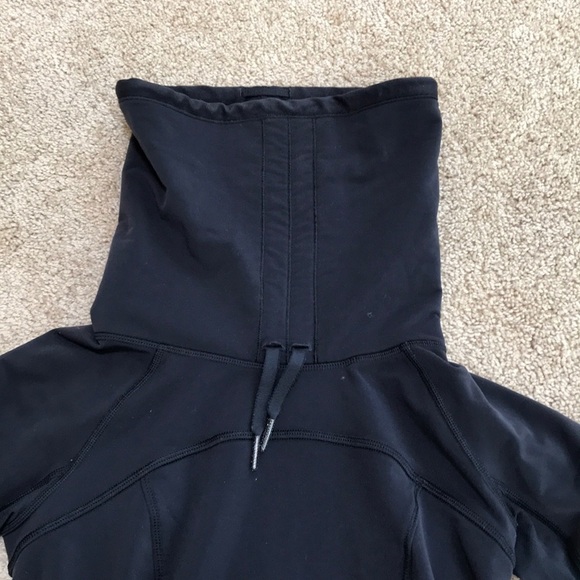 LULULEMON Athletica Size 2 Black Sweatshirt - Picture 7 of 7